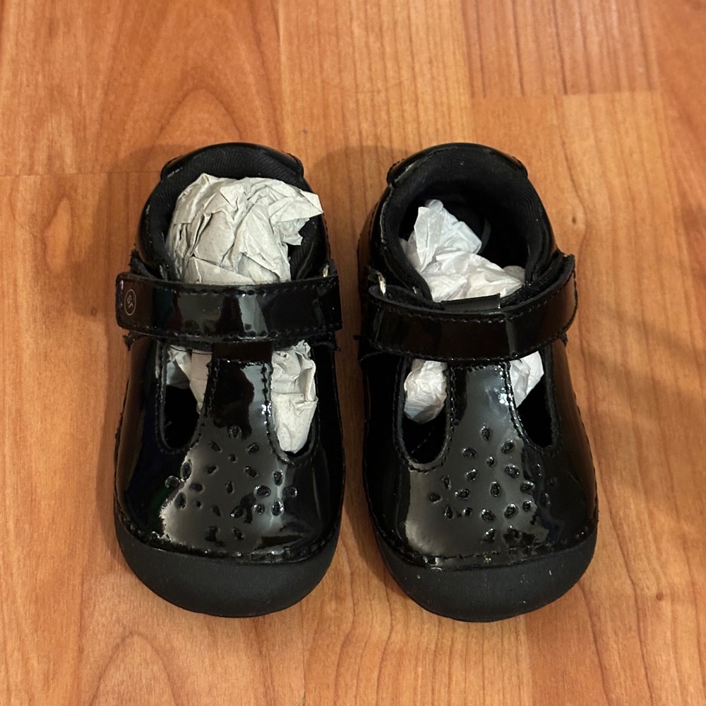 Stride Rite Baby Girls Soft Motion Amalie Mary Jane Flat